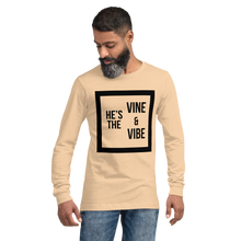 Load image into Gallery viewer, &quot;The Vine &amp; The Vibe&quot; Unisex Long Sleeve Tee
