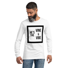 Load image into Gallery viewer, &quot;The Vine &amp; The Vibe&quot; Unisex Long Sleeve Tee
