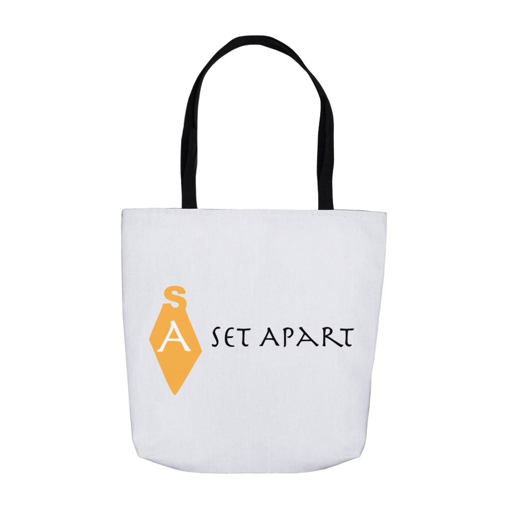 Set Apart Logo Tote Bag Gold