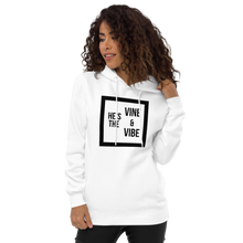 Load image into Gallery viewer, &quot; He&#39;s The Vine &amp; The Vibe Unisex fashion hoodie
